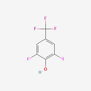 2,6-Diiodo-4-(trifluoromethyl)phenol