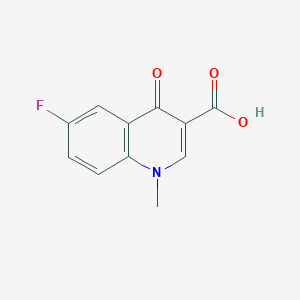 6-Fluoro-1-methyl-4-oxo-1,4-dihydroquinoline-3-carboxylic acid