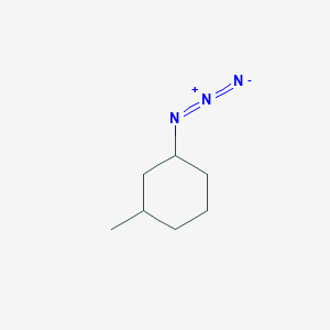molecular formula C7H13N3 B2519318 1-Azido-3-methylcyclohexane CAS No. 1342043-03-1