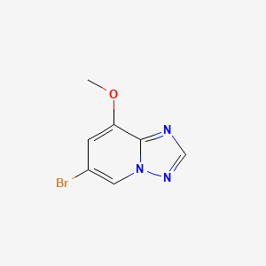6-Bromo-8-methoxy-[1,2,4]triazolo[1,5-a]pyridine