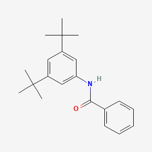 molecular formula C21H27NO B2519423 N-(3,5-DI-Tert-butylphenyl)benzamide CAS No. 205651-75-8