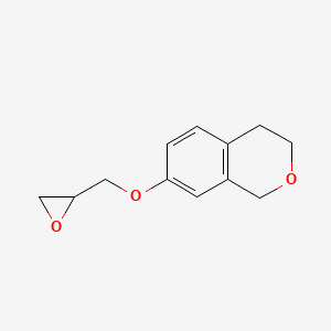 7-(Oxiran-2-ylmethoxy)-3,4-dihydro-1H-isochromene