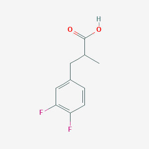 3-(3,4-Difluorophenyl)-2-methylpropanoic acid