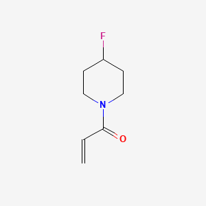 molecular formula C8H12FNO B2519842 1-(4-Fluoropiperidin-1-yl)prop-2-en-1-one CAS No. 2001869-86-7