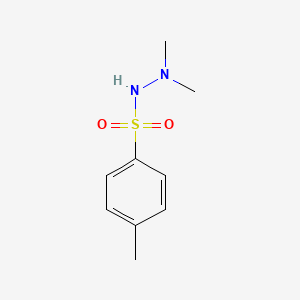 molecular formula C9H14N2O2S B2519845 N',N',4-三甲基苯磺酰肼 CAS No. 53153-59-6