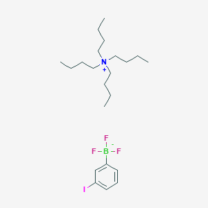 molecular formula C22H40BF3IN B2519858 三碘苯基三氟硼酸四丁基铵 CAS No. 2514705-63-4