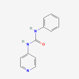 molecular formula C12H11N3O B2520004 1-Phenyl-3-pyridin-4-ylurea CAS No. 1932-35-0