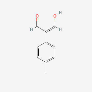 (2Z)-3-hydroxy-2-(4-methylphenyl)prop-2-enal