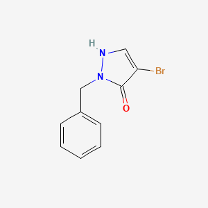 1-benzyl-4-bromo-1H-pyrazol-5-ol