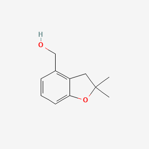 molecular formula C11H14O2 B2520262 （2,2-二甲基-2,3-二氢苯并呋喃-4-基）甲醇 CAS No. 209256-59-7