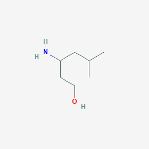 3-Amino-5-methylhexan-1-ol