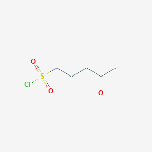 4-Oxopentane-1-sulfonyl chloride