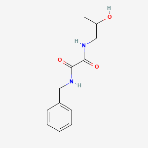 molecular formula C12H16N2O3 B2520349 N-苄基-N'-(2-羟基丙基)草酰胺 CAS No. 429621-94-3