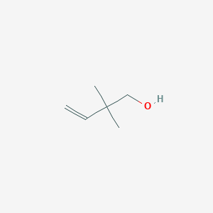 molecular formula C6H12O B2520351 2,2-Dimethylbut-3-en-1-ol CAS No. 918-83-2