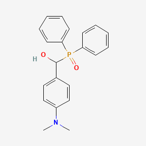 [4-(Dimethylamino)phenyl](diphenylphosphoryl)methanol