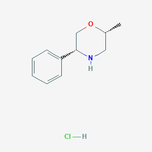 (2R,5R)-2-Methyl-5-phenylmorpholine hcl