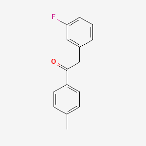 2-(3-Fluorophenyl)-1-(p-tolyl)ethanone