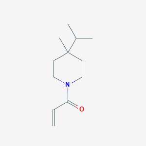 1-(4-Methyl-4-propan-2-ylpiperidin-1-yl)prop-2-en-1-one