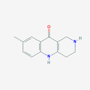 8-methyl-1,3,4,5-tetrahydrobenzo[b]-1,6-naphthyridin-10(2H)-one