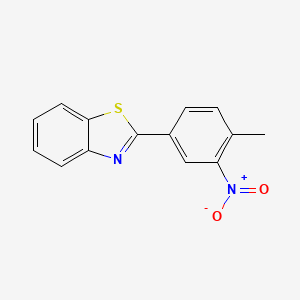 2-(4-Methyl-3-nitrophenyl)-1,3-benzothiazole