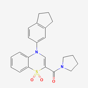 N-[1-(2-furoyl)piperidin-4-yl]-4-methylbenzenesulfonamide