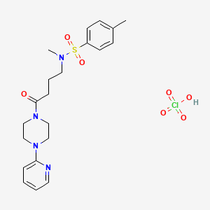 4,N-Dimethyl-N-[4-oxo-4-(4-pyridin-2-yl-piperazin-1-yl)-butyl]-benzenesulfonamide