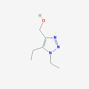 (diethyl-1H-1,2,3-triazol-4-yl)methanol