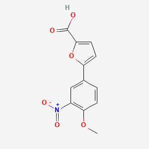 5-(4-Methoxy-3-nitrophenyl)furan-2-carboxylic acid