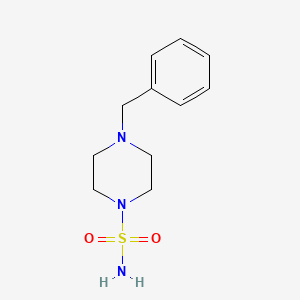 molecular formula C11H17N3O2S B2520641 4-Benzylpiperazine-1-sulfonamide CAS No. 178312-46-4