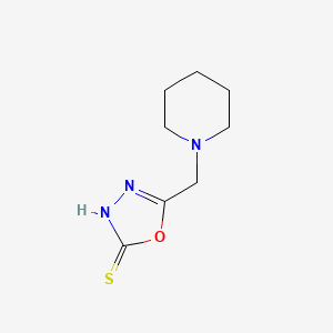 5-(Piperidin-1-ylmethyl)-1,3,4-oxadiazole-2-thiol