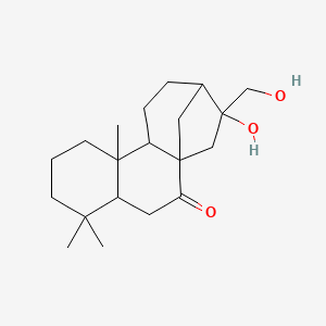 molecular formula C20H32O3 B2520710 16,17-Dihydroxy-7-kauranone CAS No. 145701-00-4