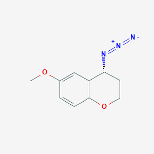 (4R)-4-Azido-6-methoxy-3,4-dihydro-2H-chromene