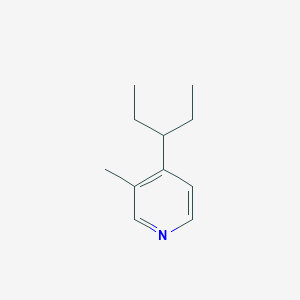 4-(1-Ethyl-propyl)-3-methyl-pyridine