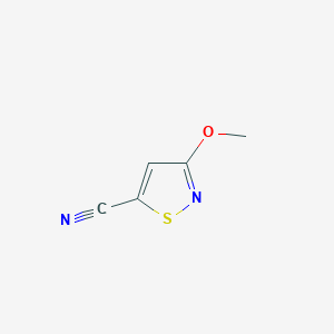 3-Methoxy-1,2-thiazole-5-carbonitrile