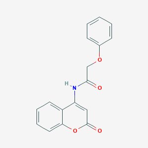 molecular formula C17H13NO4 B252087 N-(2-oxo-2H-chromen-4-yl)-2-phenoxyacetamide 