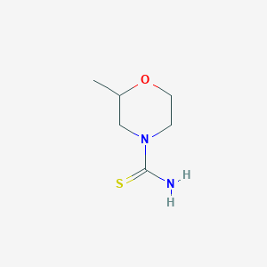 molecular formula C6H12N2OS B2520929 2-Methylmorpholine-4-carbothioamide CAS No. 953734-73-1