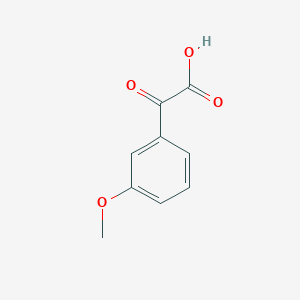 molecular formula C9H8O4 B2520968 (3-Methoxyphenyl)glyoxylic acid CAS No. 26767-10-2