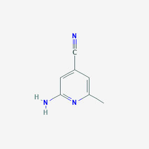 2-Amino-6-methylpyridine-4-carbonitrile