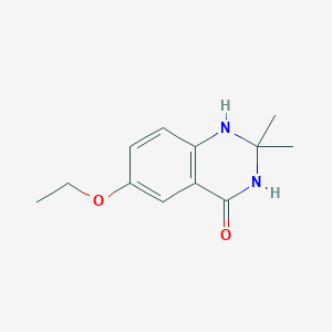 6-Ethoxy-2,2-dimethyl-1,3-dihydroquinazolin-4-one