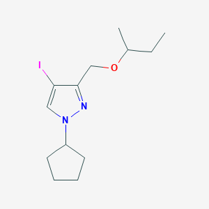 3-(sec-butoxymethyl)-1-cyclopentyl-4-iodo-1H-pyrazole