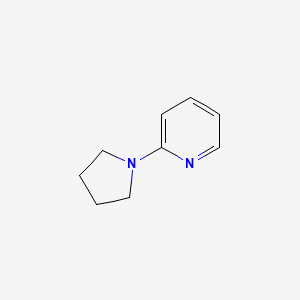 molecular formula C9H12N2 B2521158 2-(吡咯啉-1-基)吡啶 CAS No. 54660-06-9