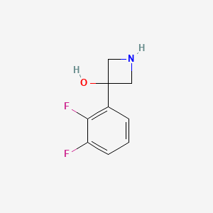 3-(2,3-Difluorophenyl)azetidin-3-ol