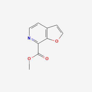 molecular formula C9H7NO3 B2521429 呋喃[2,3-c]吡啶-7-甲酸甲酯 CAS No. 1140239-85-5