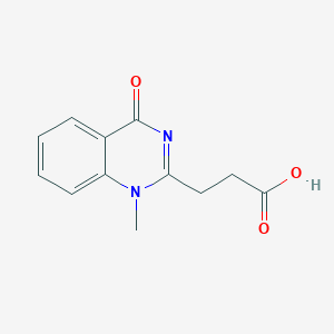 3-(1-Methyl-4-oxo-1,4-dihydro-quinazolin-2-yl)-propionic acid