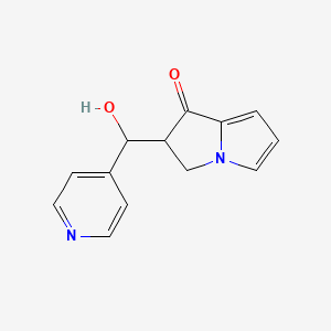 2-[hydroxy(pyridin-4-yl)methyl]-2,3-dihydro-1H-pyrrolizin-1-one