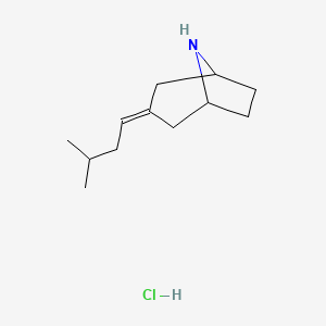 3-(3-Methylbutylidene)-8-azabicyclo[3.2.1]octane hydrochloride