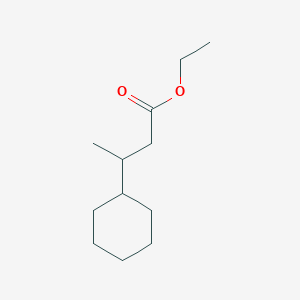 molecular formula C12H22O2 B2521565 Ethyl 3-cyclohexylbutanoate CAS No. 28811-80-5