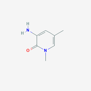 molecular formula C7H10N2O B2521726 3-Amino-1,5-dimethyl-1,2-dihydropyridin-2-one CAS No. 1394734-82-7