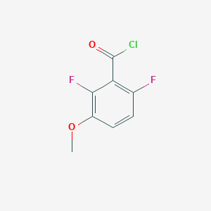 molecular formula C8H5ClF2O2 B2521845 2,6-Difluoro-3-methoxybenzoyl chloride CAS No. 886498-40-4