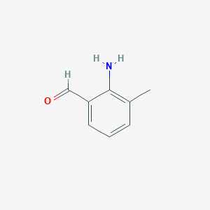 molecular formula C8H9NO B2521930 2-Amino-3-methylbenzaldehyde CAS No. 59236-38-3; 84902-24-9